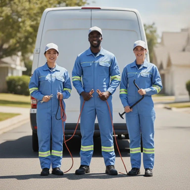 Roadside Assistance team in Verdun